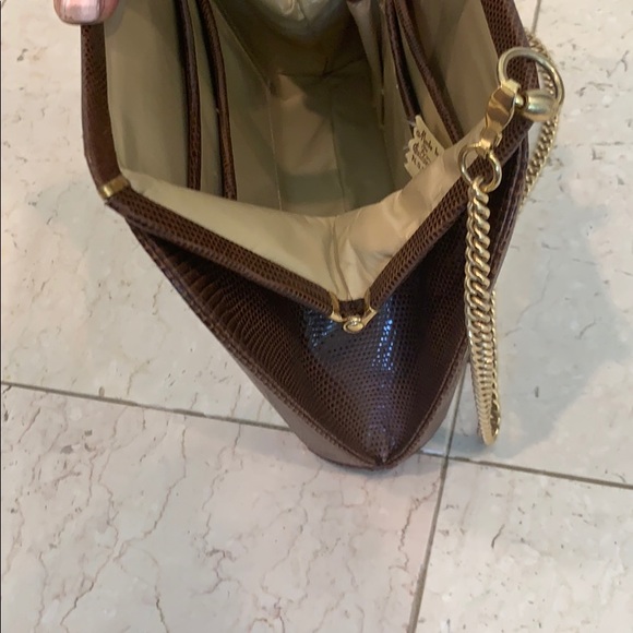 Vintage genuine lizard purse - Picture 4 of 9